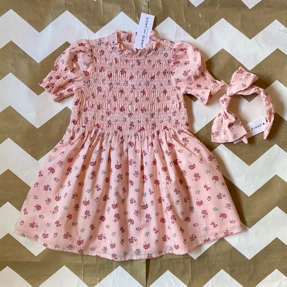 Janie and Jack Dress and Headband